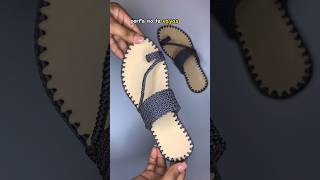 TENDENCIA de moda TUTORIAL PASO A PASO PARA TEJER SANDALIAS A CROCHET [upl. by Lac]