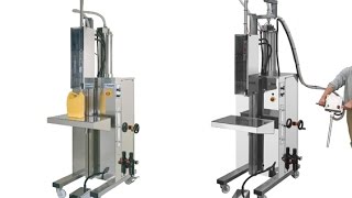 Adelphi Masterfil Twin Head Volumetric Filling Machine [upl. by Tadich]