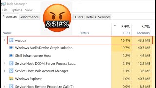 How to disable wsappx and stop its high CPUDisk usage Windows 10 [upl. by Rolyab250]