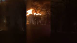 House fire in Brownton MN 41124 [upl. by Roskes830]