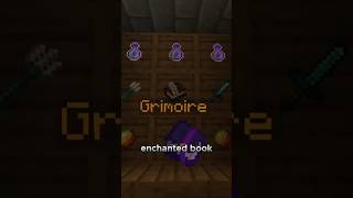 This book gives you EVERY ENCHANTMENT in Minecraft minecraft minecraftshorts gaming gamingshorts [upl. by Acsecnarf]