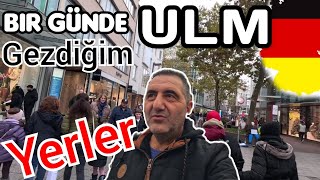 Almanyada Ulm Şehiri Bir günde gezip görebilirsiniz  Dünyanın en Yüksek Kilise Kulesi burada [upl. by Tselec]