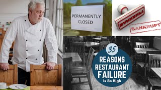 Why The Restaurant Failure Rate Is So High [upl. by Chavaree]