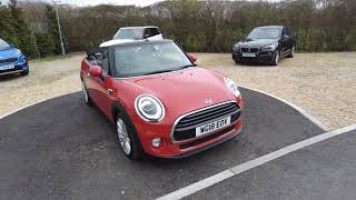 MINI COOPER CONVERTIBLE PETROL MANUAL IN A LOVELY Solaris Orange Metallic [upl. by Block]