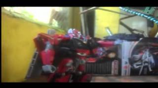 Transformers DOTM Ironhide Death StopMotion With Special Effects [upl. by Denison]