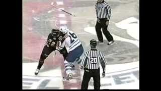 Brian McGrattan vs Nathan Perrott AHL [upl. by Couchman369]