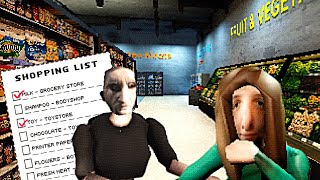 NO SALGAS a HACER la COMPRA de NOCHE o te OCURRIRÁ ESTO  The Shopping List Horror Game [upl. by Yseult219]