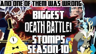 Most Unfair DEATH BATTLE Episodes Season 10 [upl. by Comstock476]