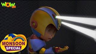 Vir Hand Powers  Vir The Robot Boy Monsoon Special Compilation  52  Cartoon for kids wowkidz [upl. by Derfniw324]