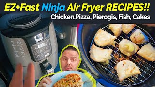 Best Air Fryer Recipes for Busy People amp Families  Air Fryer Pizza 4 Min Air Fryer Chicken in 10 [upl. by Latsirk]