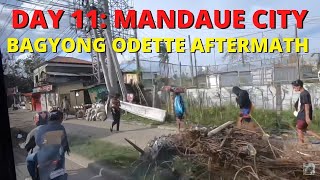 Mandaue City after Typhoon Odette Day 11  Bagyong Odette Aftermath [upl. by Rebmyt]