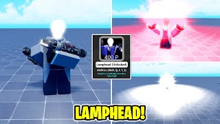 How to get LAMPHEAD MORPH in SUPER BOX SIEGE DEFENSE ROBLOX [upl. by Aiekram49]