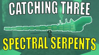 Catching THREE SPECTRAL SERPENTS In Fisch [upl. by Netsirc504]