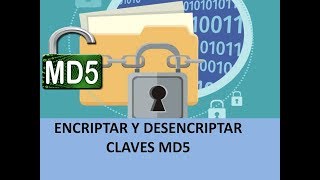 Encriptar y Desencriptar claves con MD5 [upl. by Ninon]