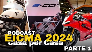 EICMA 2024 vi raccontiamo le novità Casa per Casa  PODCAST Parte 1  europee e giapponesi [upl. by Aileme]