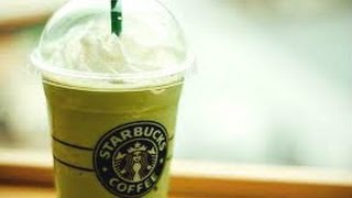 How to Make a Starbucks Green Tea Frappuccino [upl. by Aicssej]