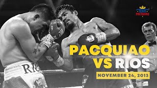 MANNY PACQUIAO vs BRANDON RIOS  November 24 2013 [upl. by Muldon]