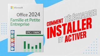 Comment installer Office 2024 Famille et Petite Entreprise sur Windows 11 avec clé dactivation [upl. by Manouch759]