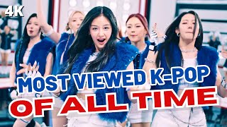 TOP 200 MOST VIEWED KPOP SONGS OF ALL TIME MARCH 2024 [upl. by Ahsinned]