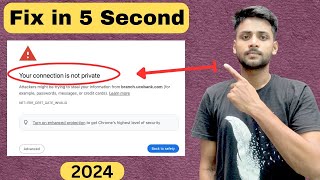 your connection is not private google chrome  your connection is not private [upl. by Namie]