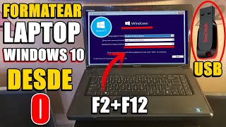 Como Formatear una Laptop o PC para Instalar el Windows 10 desde una Memoria USB SUPER EXPLICADO [upl. by Dyanne447]