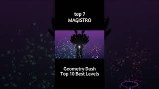 Geometry Dash Top10 Best Levels 610 geometrydash shorts [upl. by Metah]