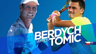 Tomas Berdych vs Bernard Tomic Highlights HD PART 1 Australian Open 2015 [upl. by Ateval]