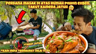 MASAK KARI AYAM INDIA DI ATAS RUMAH POHON [upl. by Lipski]