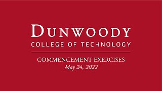 Dunwoody College of Technology Commencement 2022 [upl. by Igenia916]