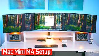 How To Setup Triple Monitors with Mac Mini M4M4 Pro [upl. by Eillek]