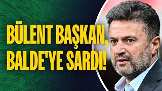 Sarı kartlı Keita Balde golü attı formayı çıkardı oyundan atıldı Bülent Başkan Baldeye sardı [upl. by Terina]