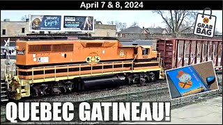 QUEBEC GATINEAU ENGINE AT ELKHART DOUBLE EXECUTIVES TOWBOAT QUINCY PASSENGERS MISS STATION amp MORE [upl. by Cheston828]