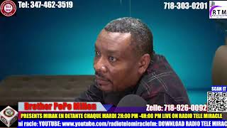 18 POPO MILIEN PRESENTS MIRAK EN DETANTE CHAQUE MARDI 2H00 PM  4H00 PM LIVE ON RTM [upl. by Enelak]