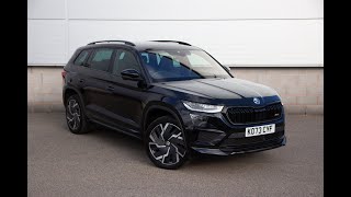 SKODA Kodiaq 20 TSI 244ps 4X4 vRS 7 seats DSGKO73CYF [upl. by Irtemed]