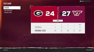 CFB Championship VA Tech v UGA [upl. by Chic]