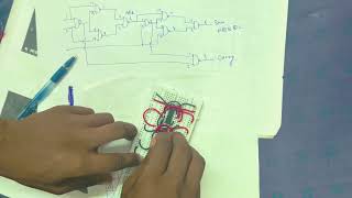 full Subtractor using NAND Gate  IC7400 [upl. by Noirrad]