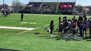 Boys 400 Heat 1 AACPS AllComers Meet 2024 [upl. by Epuladaug]