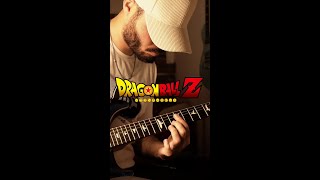 Dragon Ball Z Theme  Guitar Solo RIP akira toriyama [upl. by Aileduab]