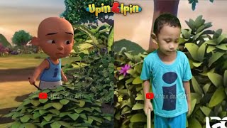 Ipin Lagi cari Kain Merah yang Hilang  Kompilasi Tiru Aksi Upin Ipin Lucu Seru [upl. by Anatollo201]