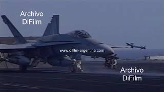 Aviones de combate en Portaaviones de los Estados Unidos 2001 [upl. by Inajna]