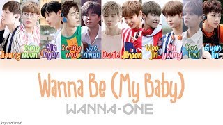 Wanna One 워너원  Wanna Be My Baby HANROMENG Color Coded Lyrics [upl. by Winthrop]