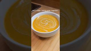 Easy and DELISH lentil soup lentilsoup lentilso [upl. by Collie]