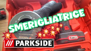 Smerigliatrice angolare a batteria PARKSIDE PERFORMANCE® 12 V  nuovo modello 2024 [upl. by Yendahc]