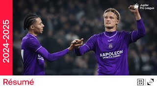 Résumé RSC Anderlecht  KV Kortrijk  20242025 [upl. by Borek]