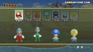 New Super Mario Bros Wii coop walkthrough with commentary Part 3 [upl. by Schram]