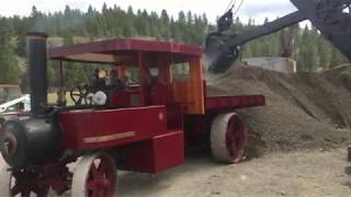 Steam Shovel loading the Steam Truck [upl. by Annoerb]