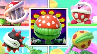 Piranha Plant DLC Gameplay amp Final Smash  Super Smash Bros Ultimate [upl. by Yenrab]