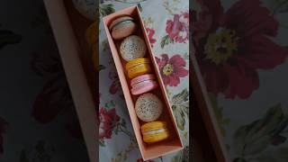 Macaroons food macaron shorts Backery dessert cake ytshorts [upl. by Diraj]