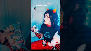 vriska is Concerned ⚖️ terezi terezipyrope homestuck homestuckcosplay cosplay vrisrezi vriska [upl. by Eunice]