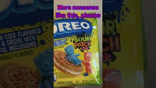 Snack Report Sour Patch Kids Oreos oreo nabisco sourpatchkids cookies candy [upl. by Giliana]